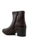 92162 Genuine Leather Brown Women's Boots - 4