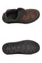 Men's Genuine Leather Zip-Up Boots 26K554 Brown Nubuck - 5