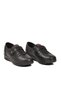 Women's Casual Shoes, Genuine Leather, Velcro Closure, 7679-27K, Black - 4