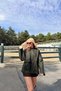 Velvet Collar Warm Jacket - 5