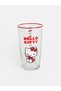 Hello kitty printed glass cup 550 ml - 3