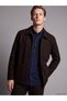STANDARD Fit Shirt, Stand-Up Collar, Men’s Melton Blazer - 2