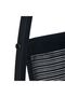 C-shaped side table with newspaper rack - 7