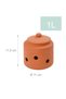 Buried clay worm composter - 4