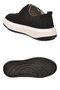 Men's Casual Shoes, Genuine Leather 272301, Black Nubuck-White - 5