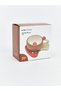 Decorated Ceramic Coffee Cup Set, 100 ml - 8