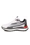 Men's Sneakers 2493 White-Black-Red - 4