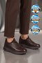 Women's Casual Shoes, Genuine Leather, Z995, Brown