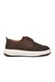 Men's Casual Shoes, Genuine Leather, 272301, Brown-Nubuck - 2
