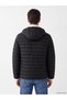 STANDART Fit Men's Hooded Puffer Coat - 4