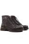 37153 Genuine Leather Brown Women's Boots - 5