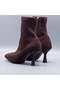 Camirly Women's Scuba Heeled Boots 8080-4 - 4