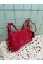 Women's Shoulder Bag with Two Side Pockets - 5