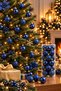 Christmas Tree Ornaments, Set of 24, 4 cm Christmas Balls, Christmas Decorations, New Year's Tree Balls - 2
