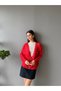 Button Detailed Oversize Cardigan - 4