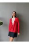 Button Detailed Oversize Cardigan - 6