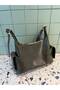 Women's Shoulder Bag with Two Side Pockets - 5
