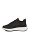 Black and White Knit Unisex Sneakers Molen 118 G - 4