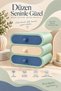 Desktop Organizer with 3 Drawers for Jewelry, Makeup, and Pens, Decorative Storage Box - 3