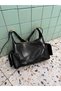Women's Shoulder Bag with Two Side Pockets