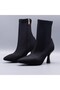 Camirly Women's Scuba Heeled Boots 8080-4 - 3