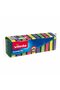 Rainbow Medium Foam Sponge Scourer, Eco-Friendly, Comfortable Grip, Value Pack 10 Pcs, Multi