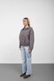 Brown Gingham Patterned Regular-Fit Jacket with a Zipper - 6