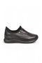 Women's Black Genuine Leather Casual Shoes 26402000K