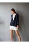 Button Detailed Oversize Cardigan - 5
