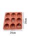 9-Cavity Cupcake Pan, 100% Platinum Silicone - 4