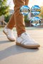 Unisex Sneakers 234750 White-Silver