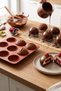 9-Cavity Cupcake Pan, 100% Platinum Silicone