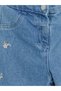 Trendy Picks from Kübra Butik: Embroidered Girl's Baby Jeans with a Waist Cord - 4