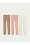 Trendy Picks from Kübra Butik: Corded Fabric Girls' Baby Pantyhose, 3-Pack