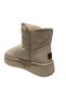 BDLZ-3022 Beige Women's Casual Sports Boots with Fur-Lined Design - 5