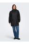 Plus-Size Women's Raincoat, Hooded, Waterproof, snap-fastened pockets, Transitional Windbreaker, Long Coat, Carsally Padded Teddy Raincoat OTW - 5