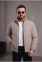 Waterproof, Mock Neck, Padded Basic Jacket