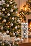 Christmas Tree Ornaments, Set of 24, 6 cm Christmas Balls, Christmas Tree Decorations - 2