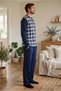8219 Men's Long-Sleeve Pajama Set - 2