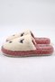 Women's Fur-Lined Butterfly-Embroidered House Slippers - 4