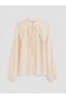 Trendy Picks from Kübra Butik: Tie-Detail, Ruffled Chiffon Blouse with a Roba Collar - 6