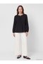 Trendy Picks from Kübra Butik: Tie-Detail Blouse with Embroidered Collar - 3