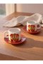 Trendy Picks from Kübra Butik: Embossed Coffee Cup Set with Book Character Design - 2