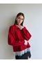 Knitted Sweater with Lace Sleeves and Lace Skirt