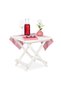 Small White Folding Table