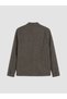 Trendy Picks from Kübra Butik: STANDARD Fit Straight-Cut Mock Neck Suede Jacket - 5