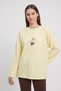 Daisy-Embroidered Tunic 13252 - YELLOW