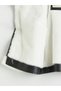 Trendy Picks from Kübra Butik: Girls' Faux Leather-Look Coat with a Plush Collar - 4
