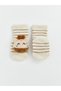 Trendy Picks from Kübra Butik: Striped Baby Boy Socks with Animal Motifs - 3