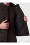 Trendy Picks from Kübra Butik: STANDARD Fit, Straight-Cut, Stand-Up Collar Men’s Puffer Vest - 6